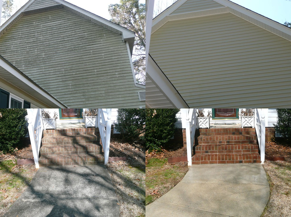 Before - After Power Washing